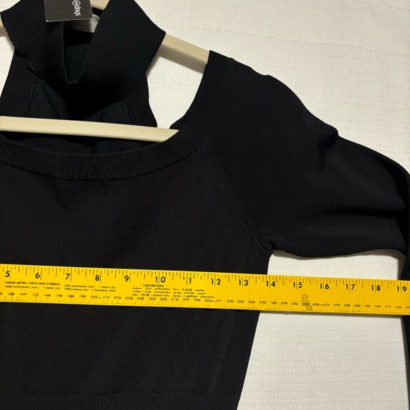 Jonathan Simkhai Black Sweater Dress READ Sz Med NWT - Picture 7 of 16